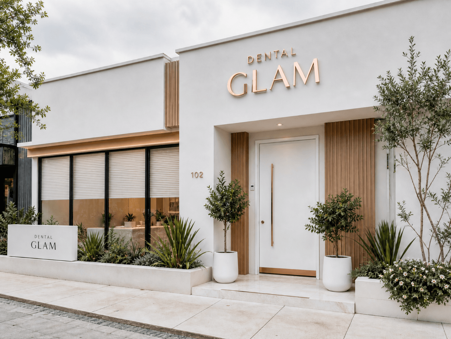 Ambiente da clínica Dental Glam