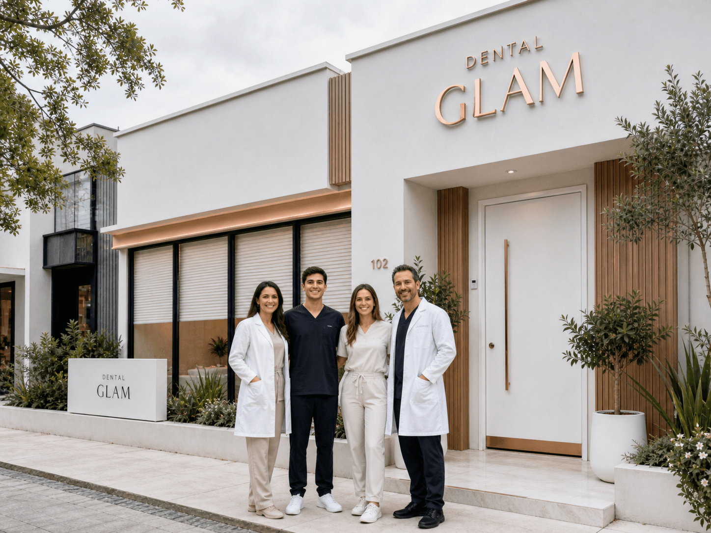 Detalhe da clínica Dental Glam